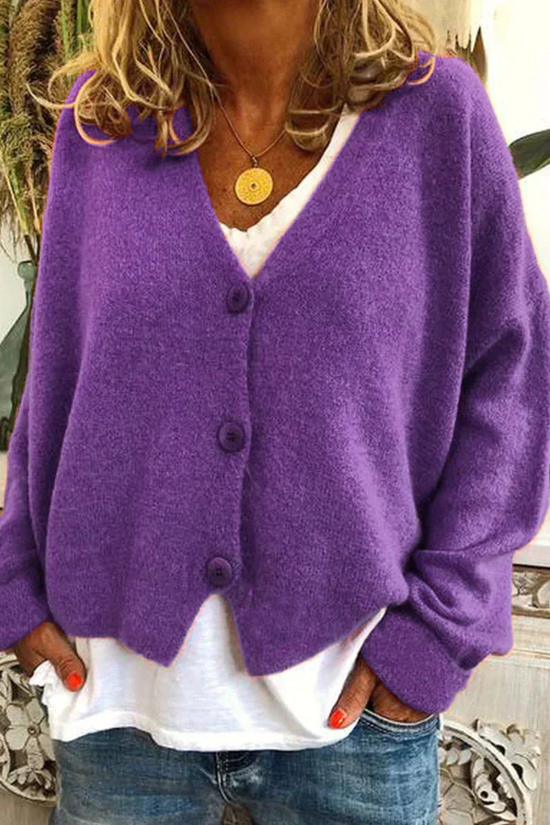 ModeGeist | Schlichte und Stilvolle Allgemeine Strickjacke