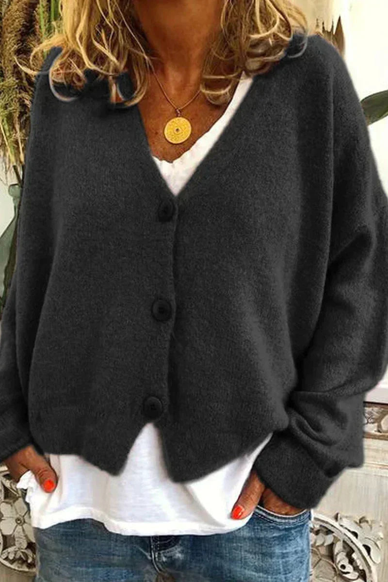 ModeGeist | Schlichte und Stilvolle Allgemeine Strickjacke