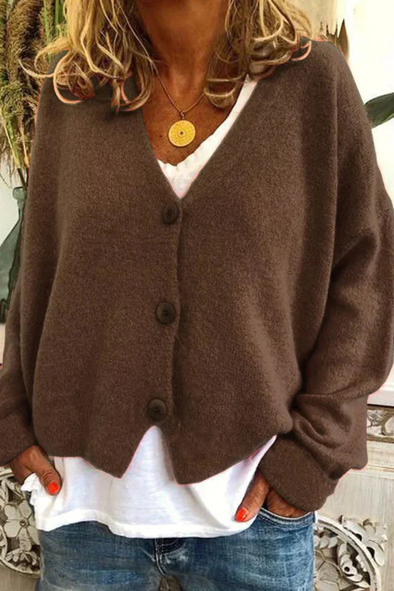 ModeGeist | Schlichte und Stilvolle Allgemeine Strickjacke