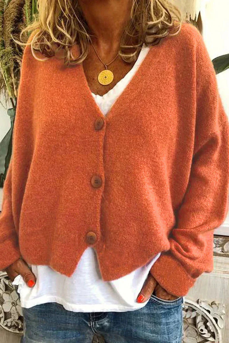 ModeGeist | Schlichte und Stilvolle Allgemeine Strickjacke