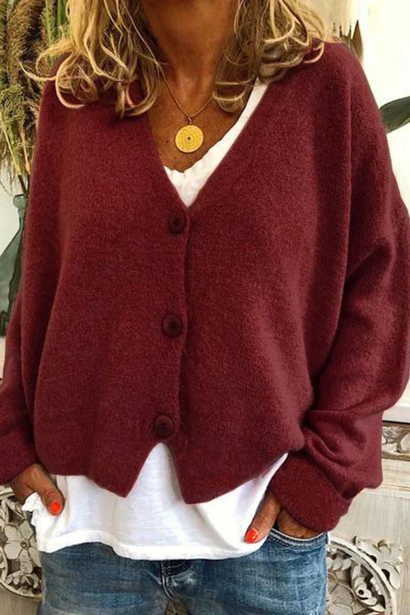 ModeGeist | Schlichte und Stilvolle Allgemeine Strickjacke