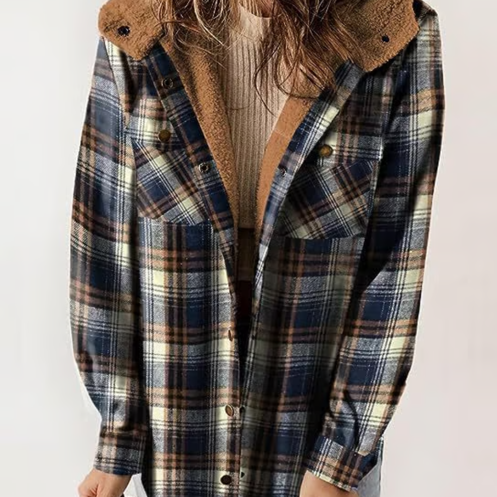 ModeGeist | Karierten Kapuzenjacke – Lässiger Herbst - Look