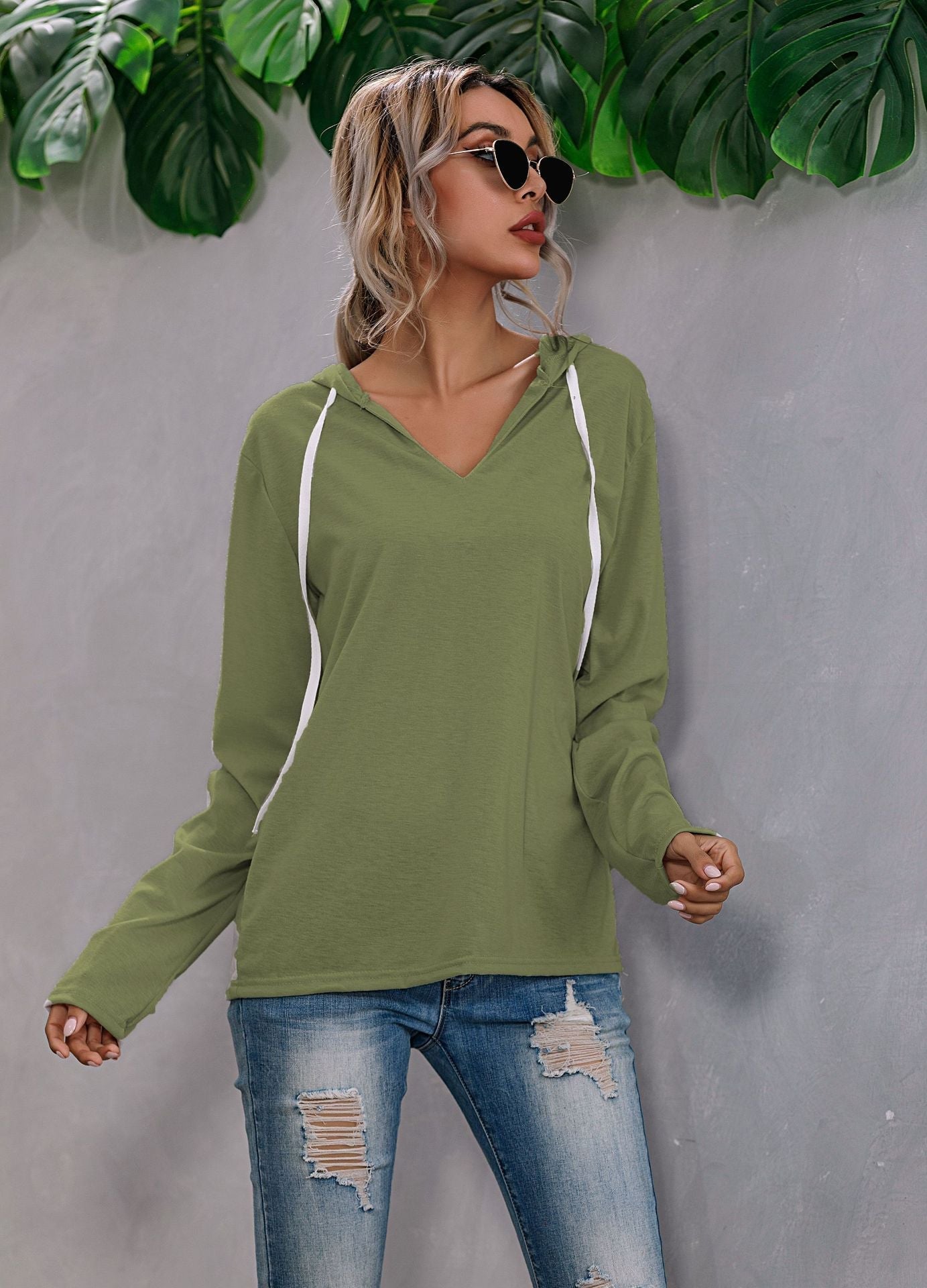 Frauen Kapuzenpullover bequem