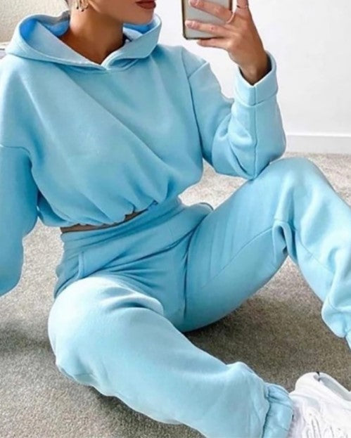 Lia Hoodie and Pants Set: Comfortable and Stylish