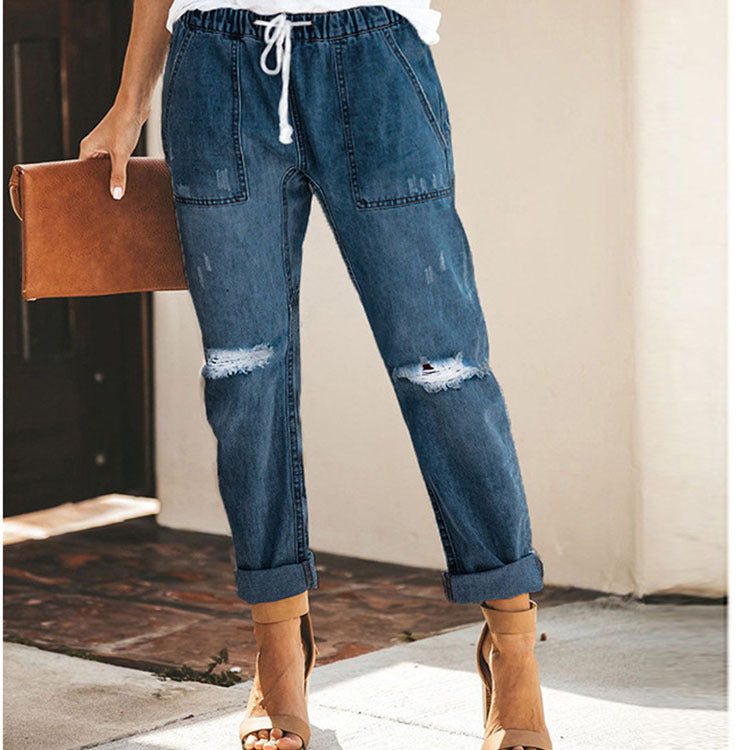 ModeGeist | Distressed-Jeanshose