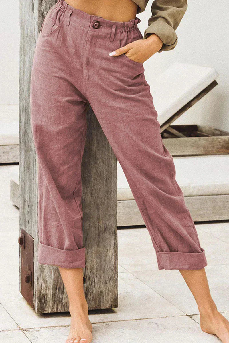 Idalia:  Leinenhose – lässig und stylisch