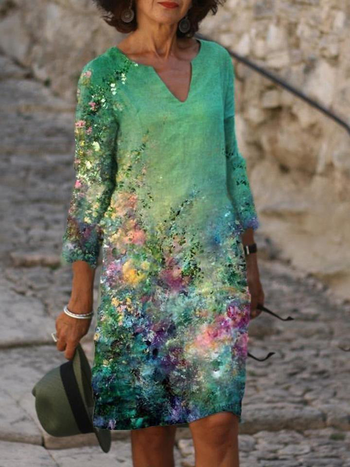 MODEGEIST: Elegantes und bequemes Leinenkleid