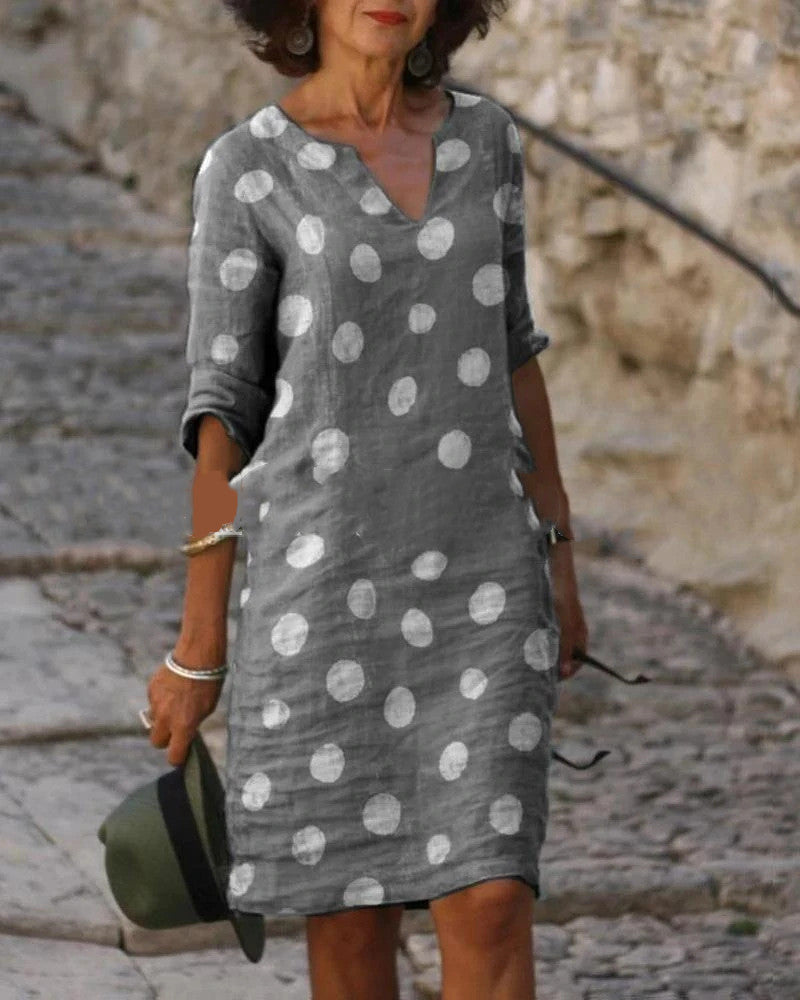 MODEGEIST: Elegantes und bequemes Leinenkleid