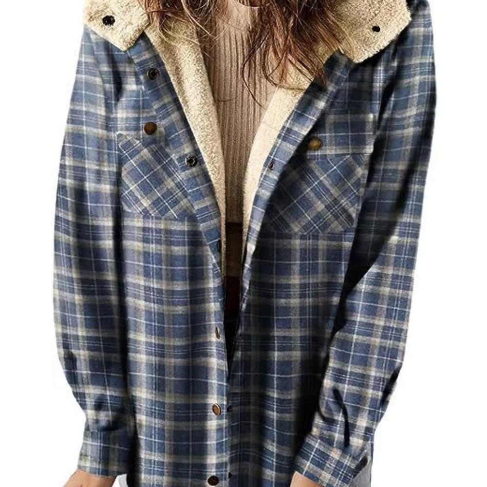 ModeGeist | Karierten Kapuzenjacke – Lässiger Herbst - Look