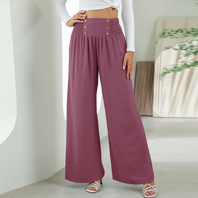 Liana Hose: Hoch taillierte Freizeithose