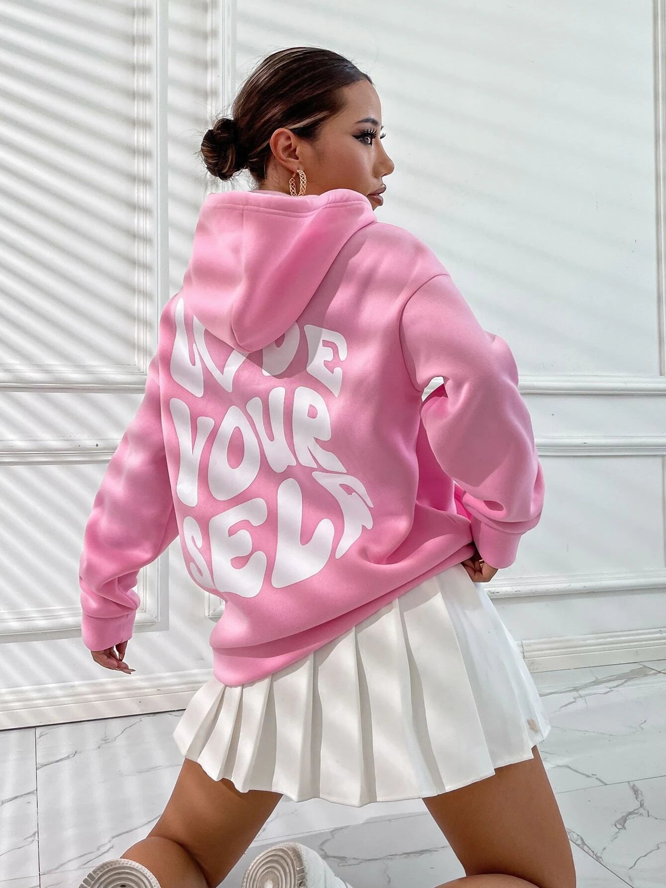 Fudus Kapuzenpullover: Liebe dich selbst