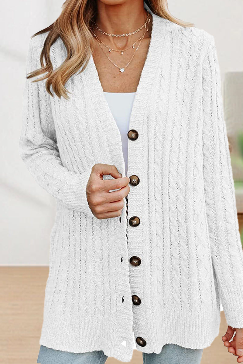 ModeGeist | Mühelose und Trendige Winter Strickjacke