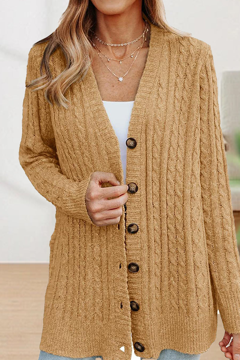 ModeGeist | Mühelose und Trendige Winter Strickjacke