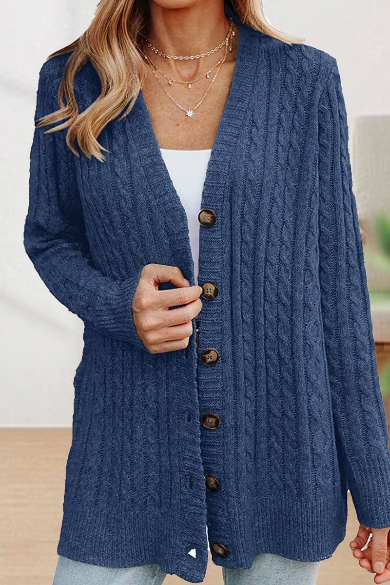 ModeGeist | Mühelose und Trendige Winter Strickjacke