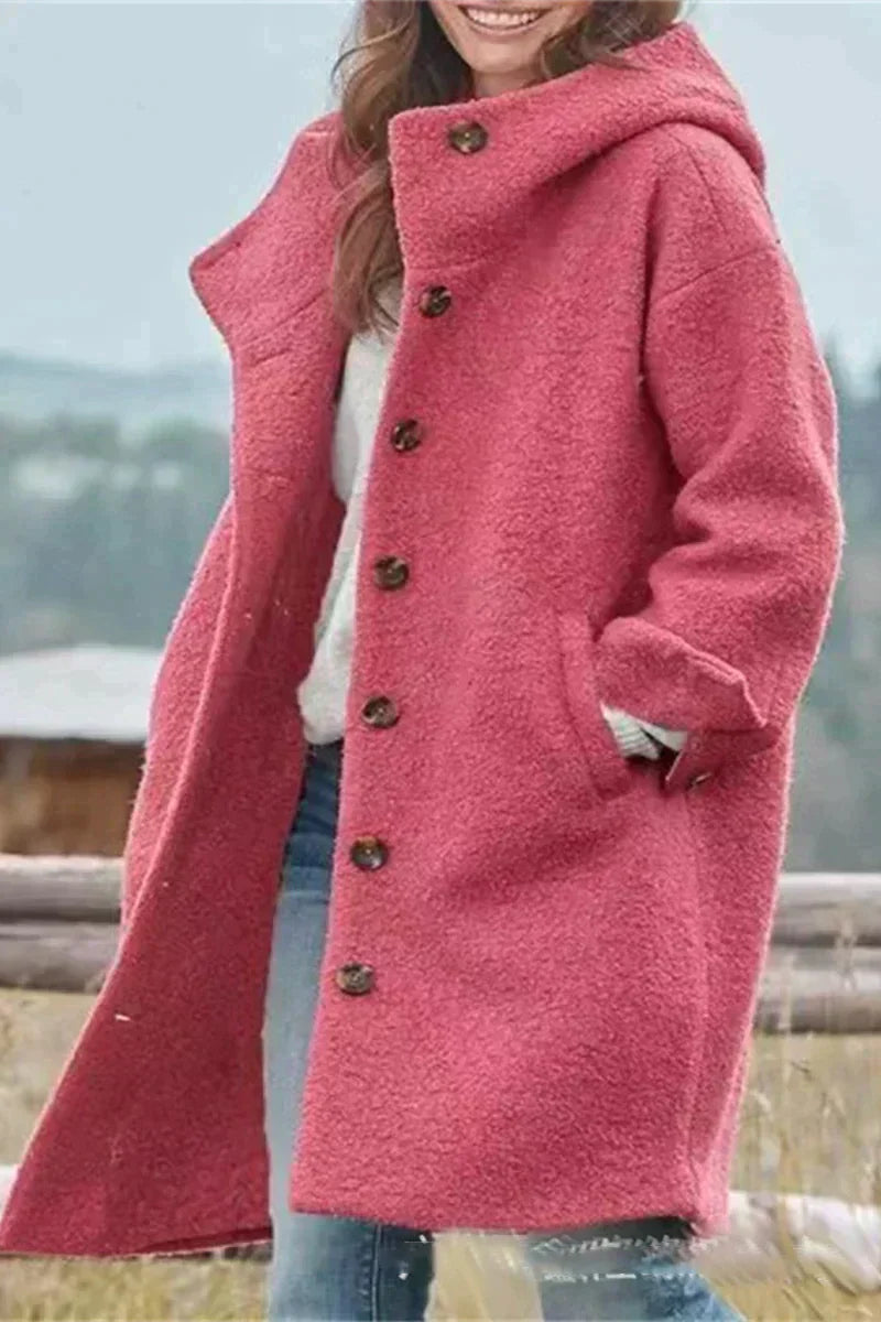 ModeGeist | Lavin Eleganter Einfarbiger Mantel
