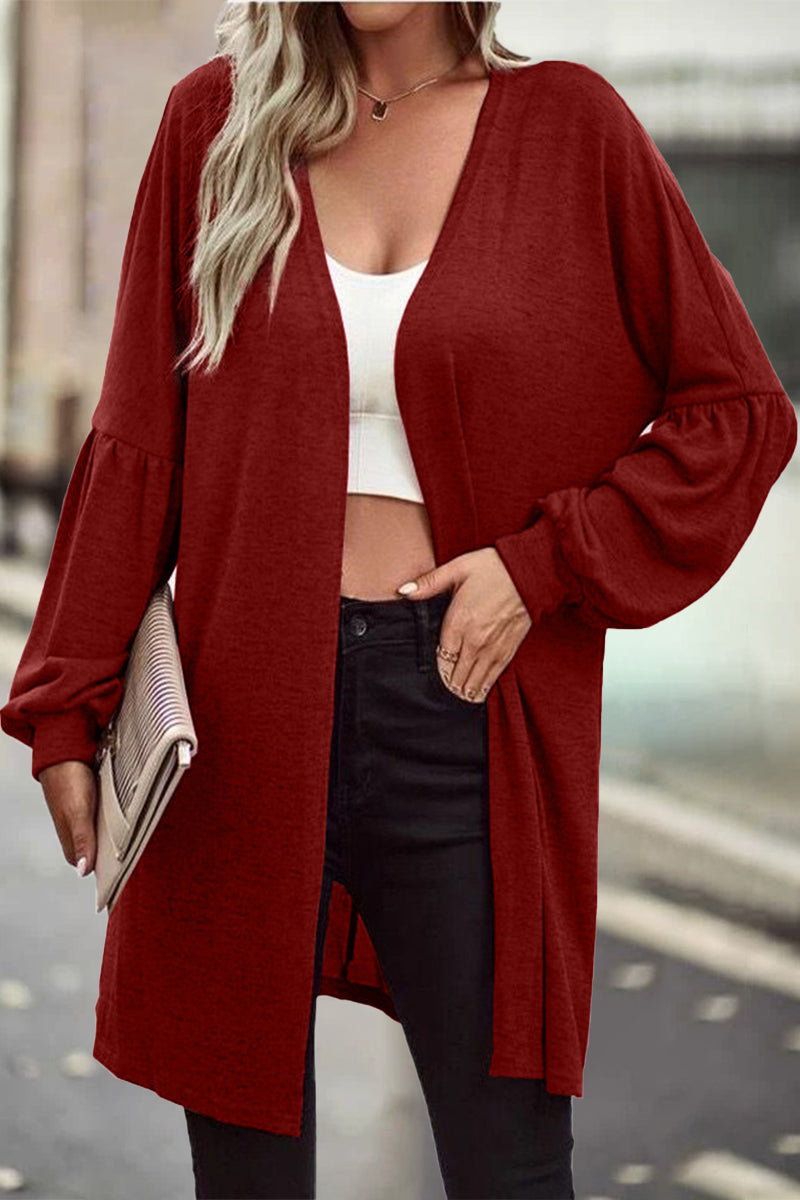 ModeGeist | Einfache und Stilvolle Allgemeine Strickjacke