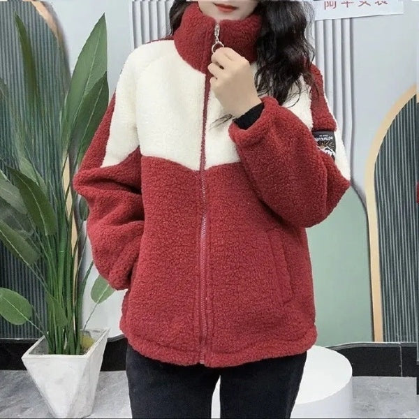 Kuschelige Fleecejacke für kalte Wintertage von Fudus