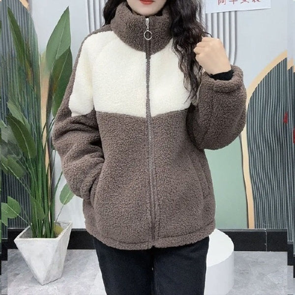Kuschelige Fleecejacke für kalte Wintertage von Fudus