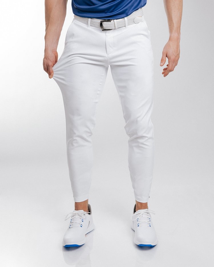Brando - Slim Fit Jogginghose mit Reißverschluss