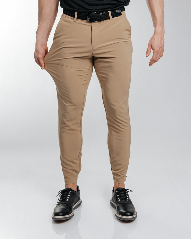 Brando - Slim Fit Jogginghose mit Reißverschluss