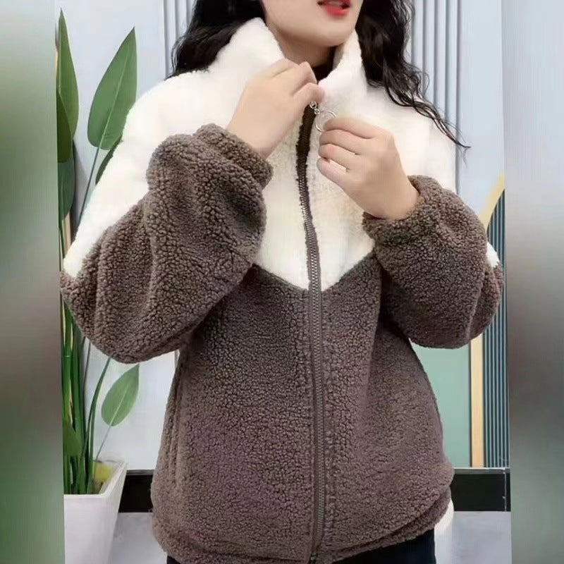 Kuschelige Fleecejacke für kalte Wintertage von Fudus