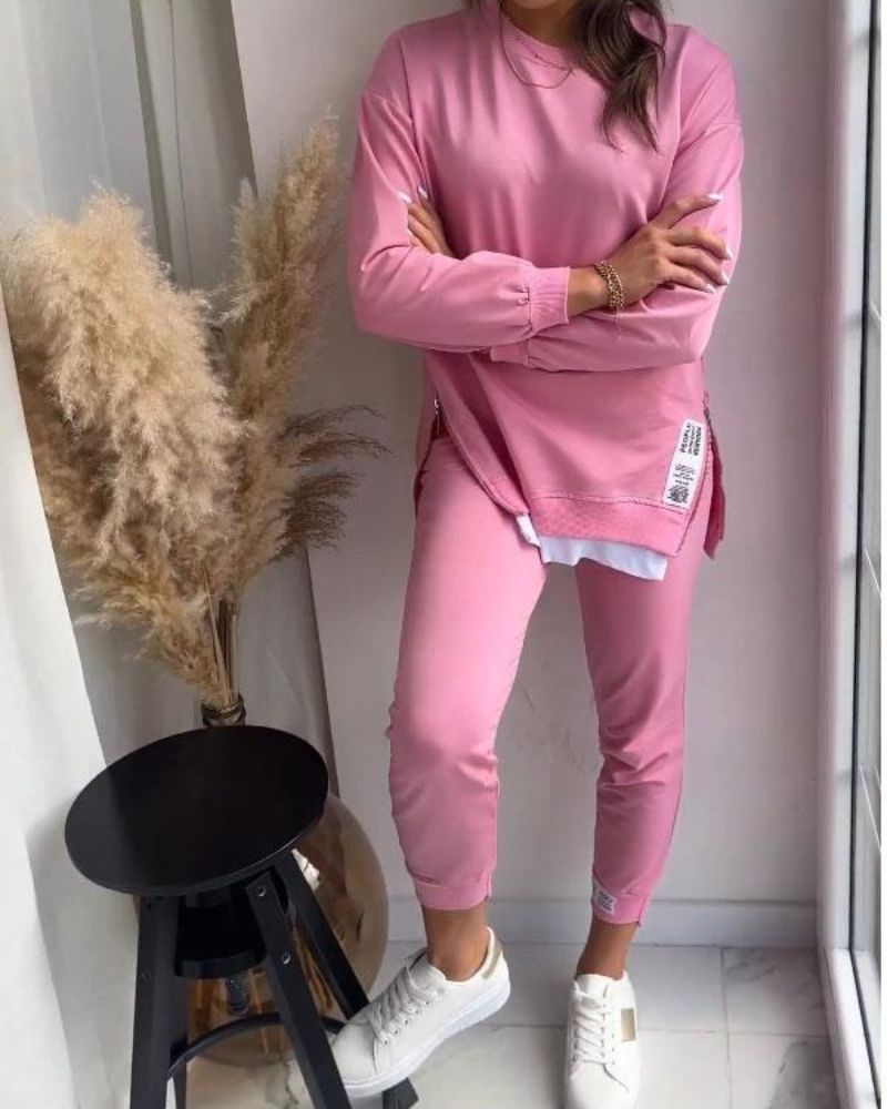 ModeGeist | Sweater und Hose Zweiteiler Set