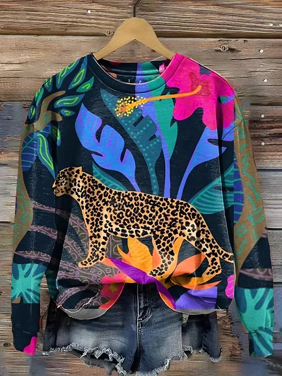 ModeGeist | Pullover mit Tiermotiv