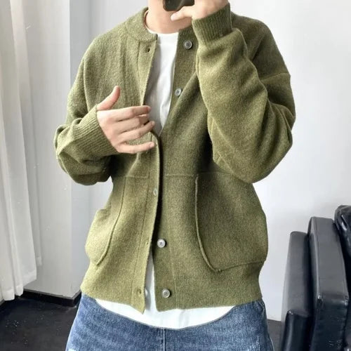 ModeGeist | Klassische Herren-Strickjacke