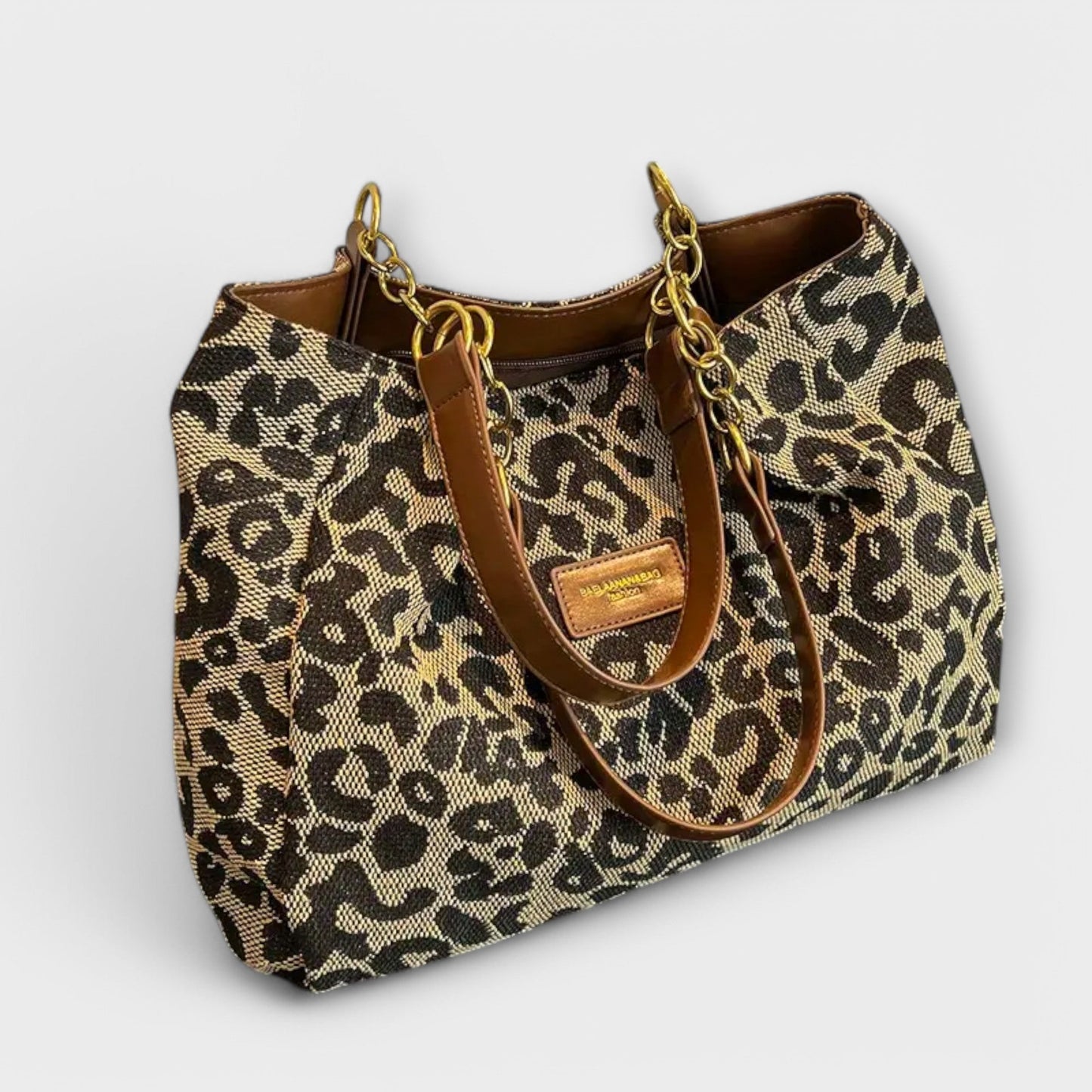 MODEGEIST Damen Schultertasche Schwarz Elegant