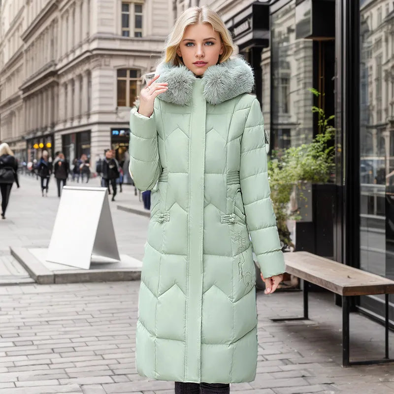 ModeGeist | Lange schlanke Winterjacke