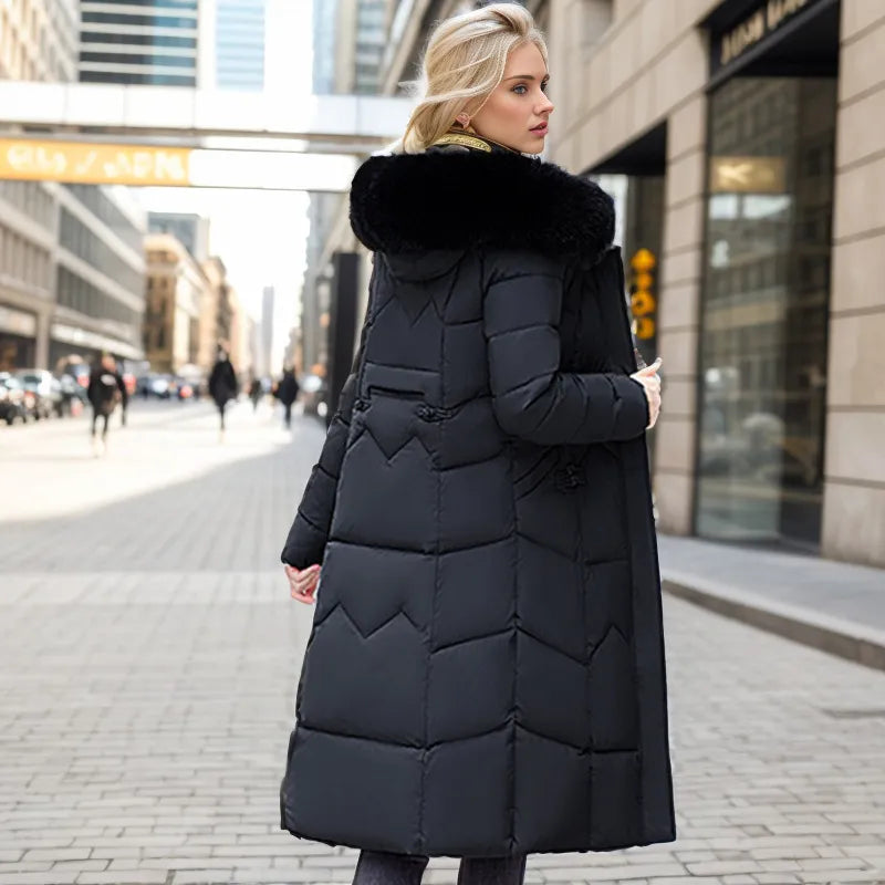 ModeGeist | Lange schlanke Winterjacke