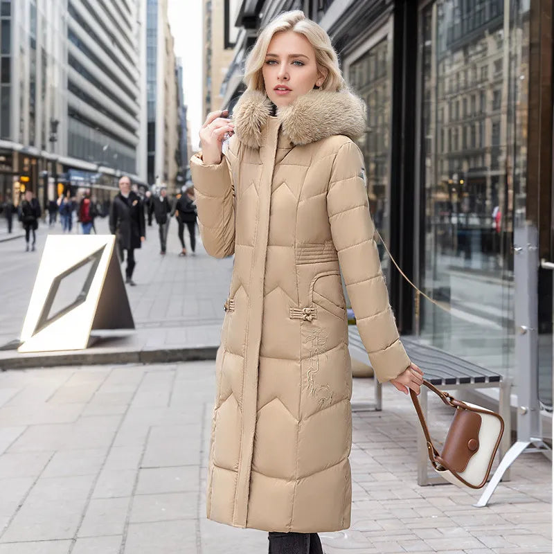 ModeGeist | Lange schlanke Winterjacke