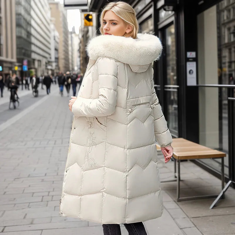 ModeGeist | Lange schlanke Winterjacke