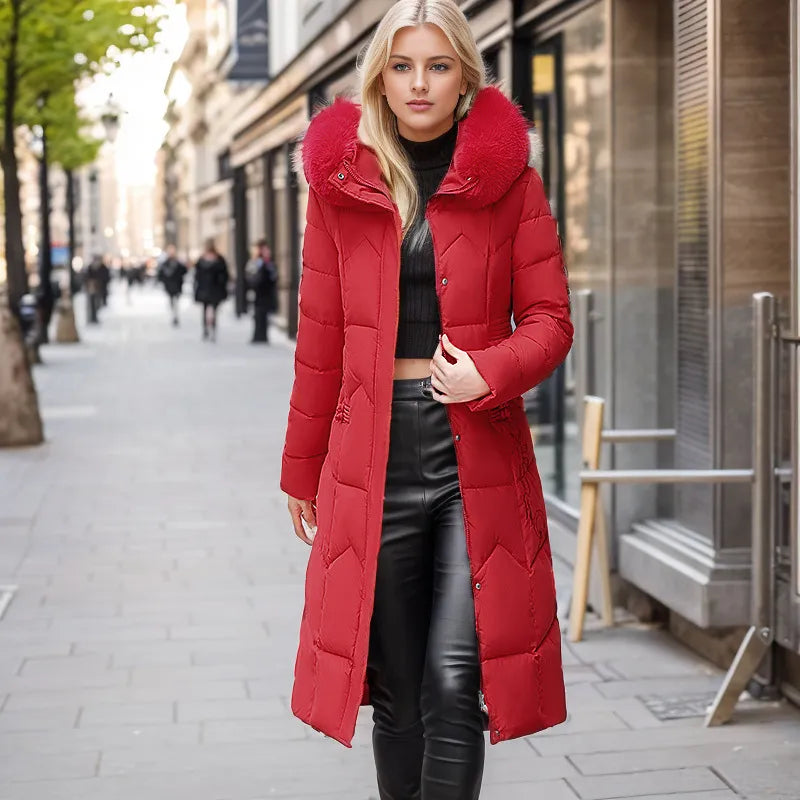 ModeGeist | Lange schlanke Winterjacke