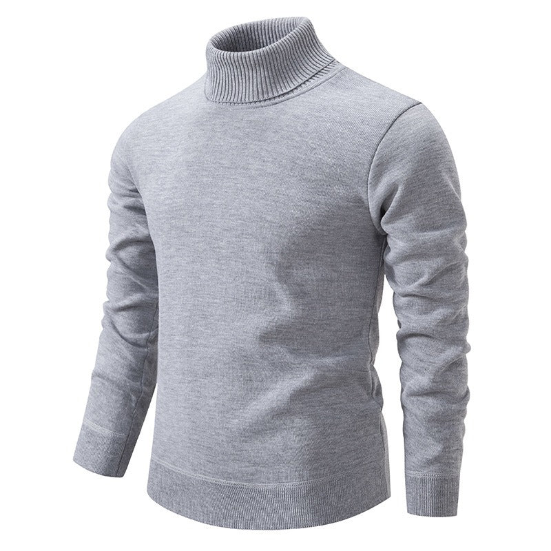 Jaxson: Slim-fit Velvet Rollneck Jumper
