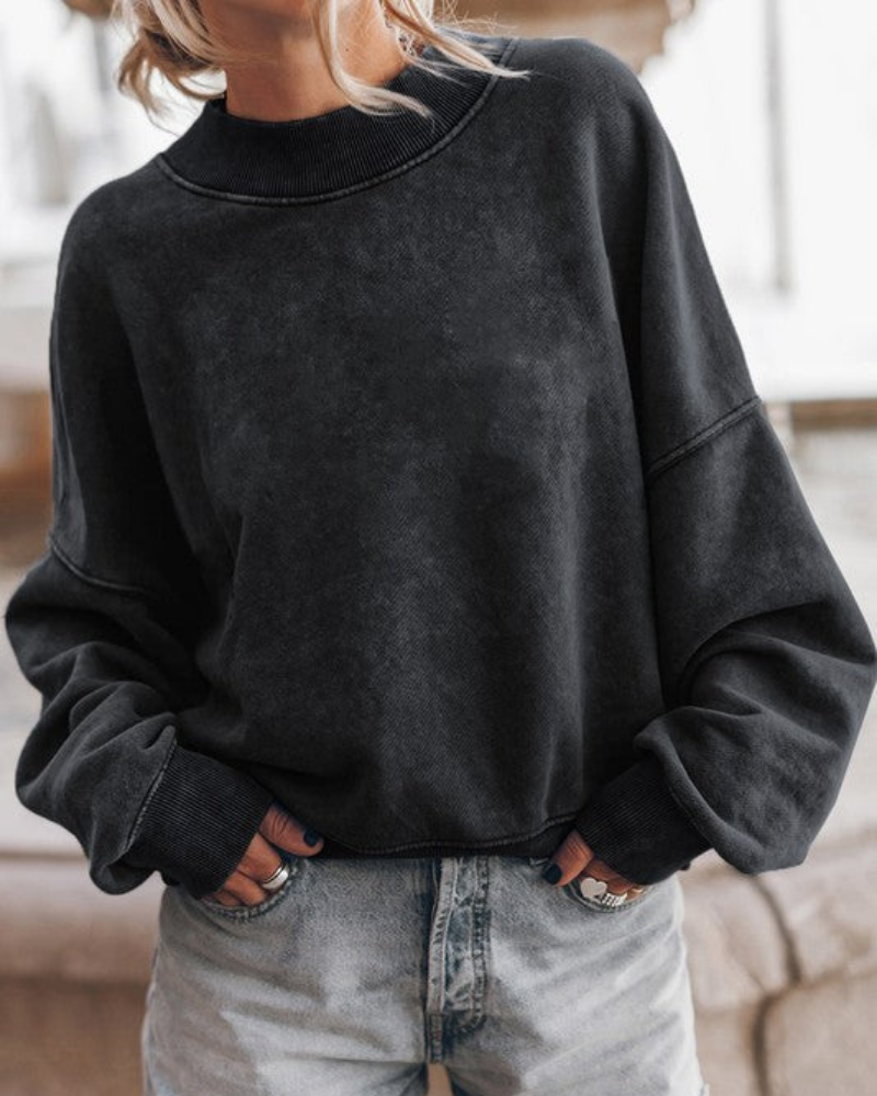 ModeGeist | Stilvoller Gebleichter Pullover