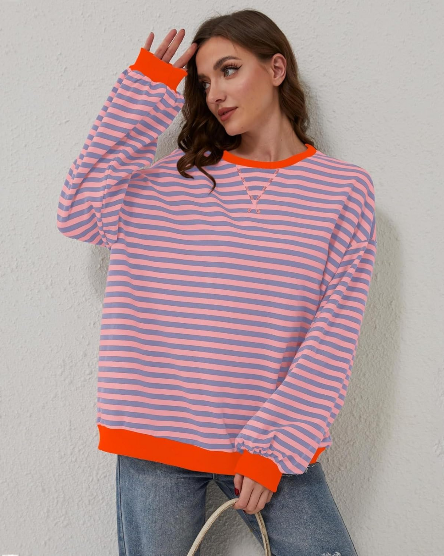 Fudus Gestepptes Sweatshirt