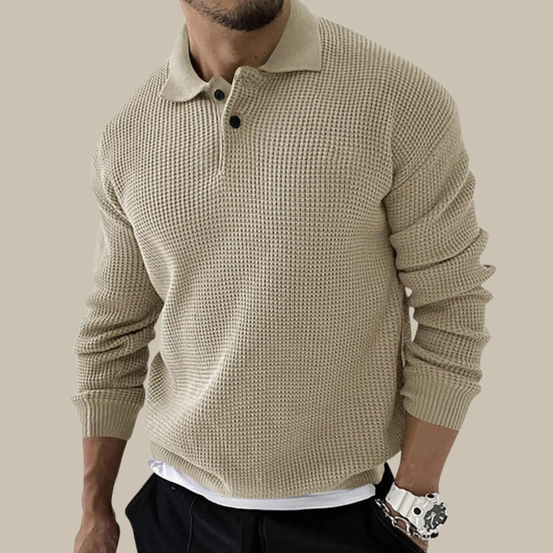 Structured Half-Zip Sweatshirt by Fudus