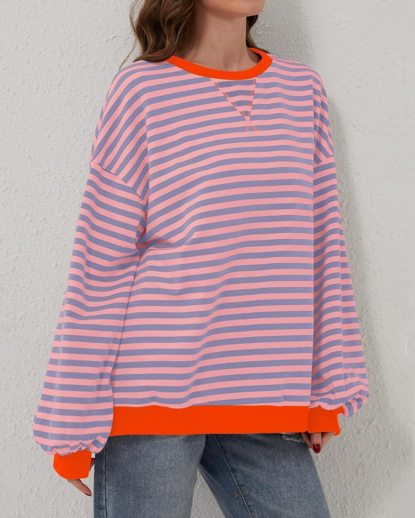 Fudus Gestepptes Sweatshirt