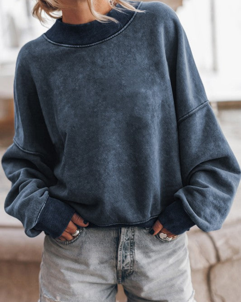 ModeGeist | Stilvoller Gebleichter Pullover
