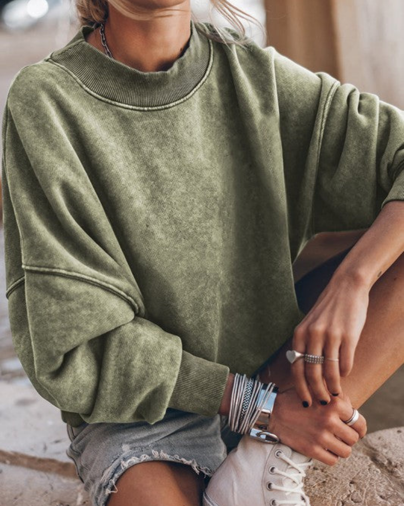 ModeGeist | Stilvoller Gebleichter Pullover