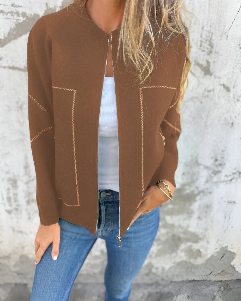 ModeGeist | Zip-Up Bomberjacke
