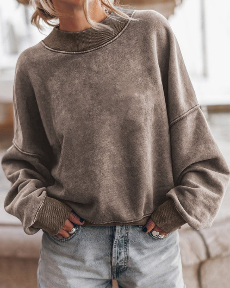ModeGeist | Stilvoller Gebleichter Pullover