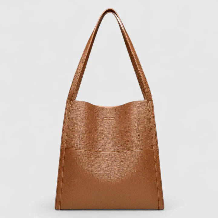 MODEGEIST Damen Strukturierte Handtasche Reißverschluss Innentaschen Schwarz