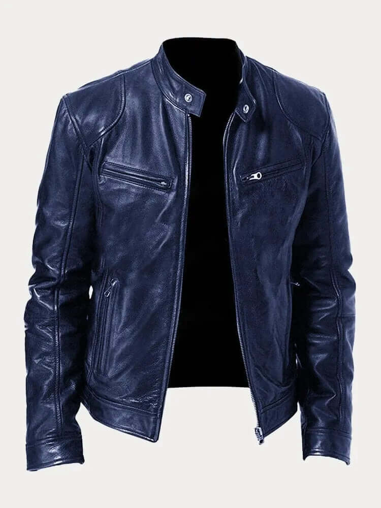 ModeGeist | Herren Klassische Lederjacke