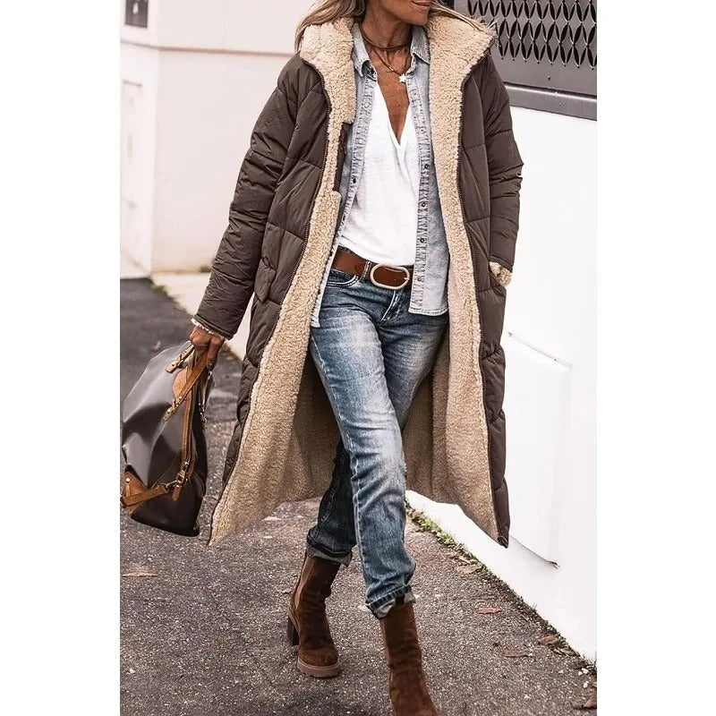 ModeGeist | Warme Damen Winterjacke mit Weicher Fütterung
