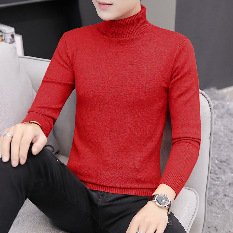 Herren hochgeschlossenes Strickoberteil ModeGeist