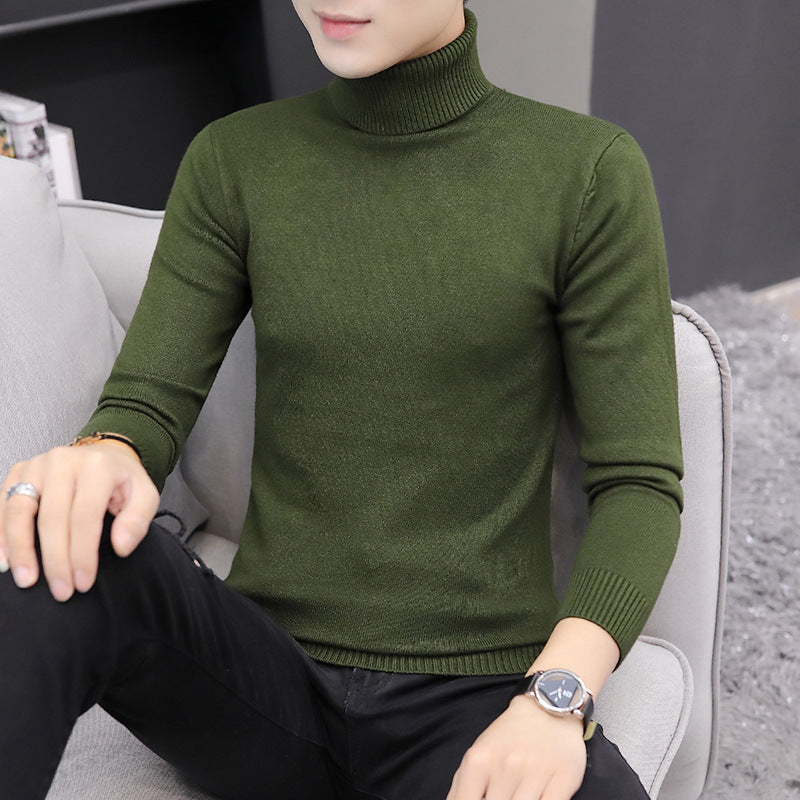 Herren hochgeschlossenes Strickoberteil ModeGeist