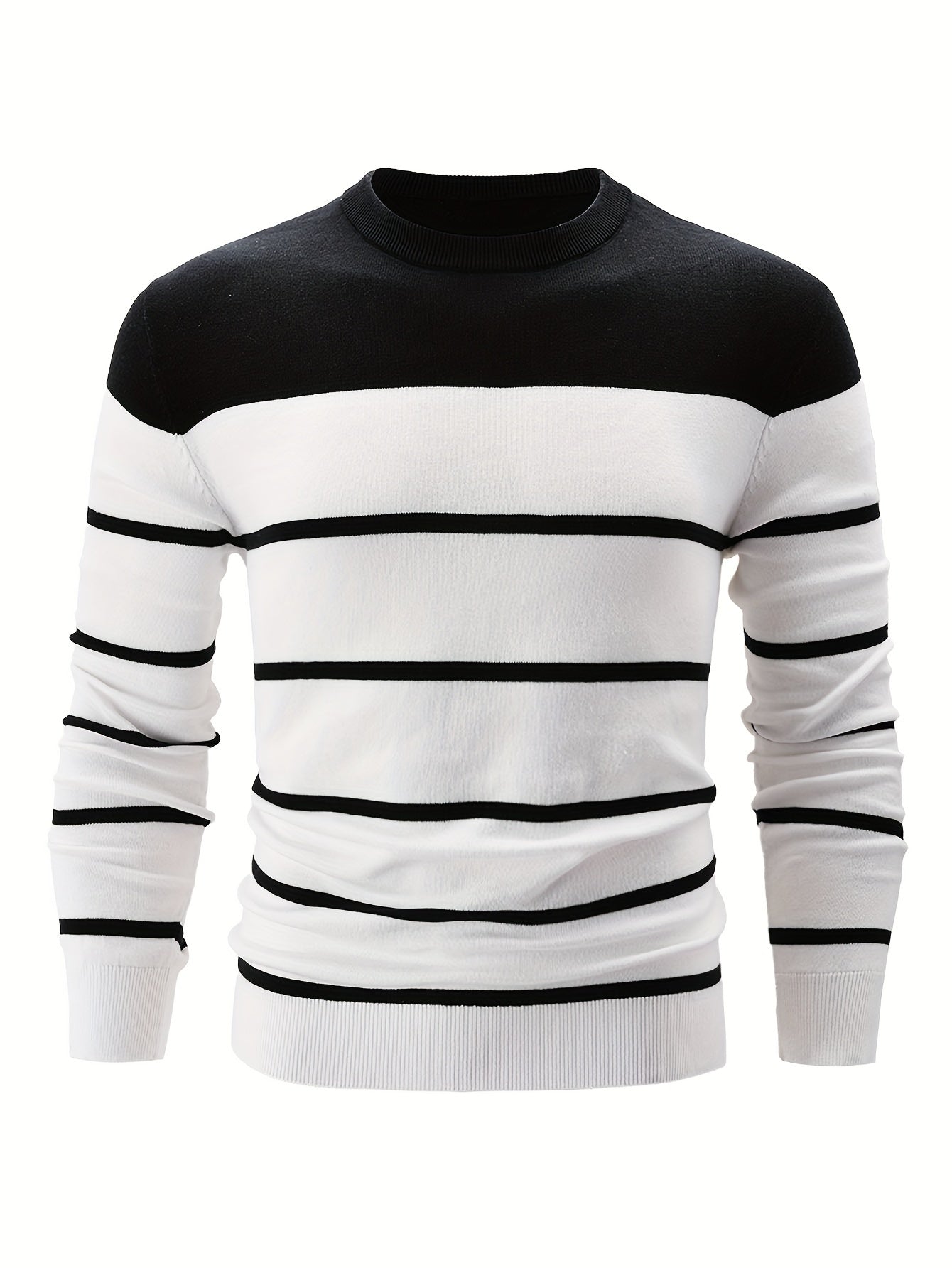 ModeGeist | Gestreifter Pullover Baumwolle Klassisch und Komfortabel