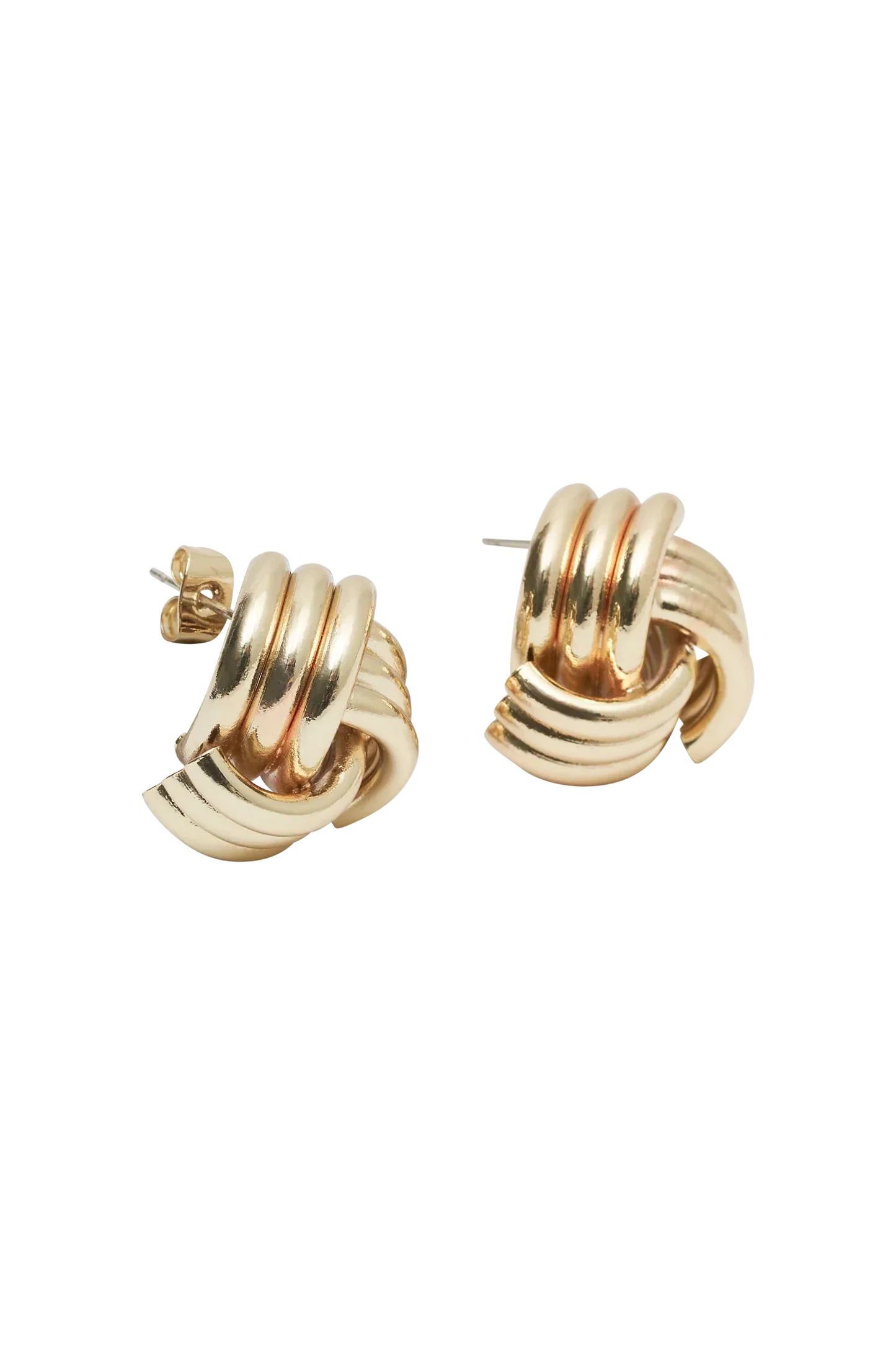 MODEGEIST Gold Knot Earrings
 - MODEGEIST
